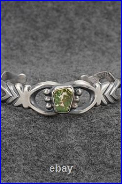 Turquoise & Sterling Silver Bracelet Harrison Bitsue