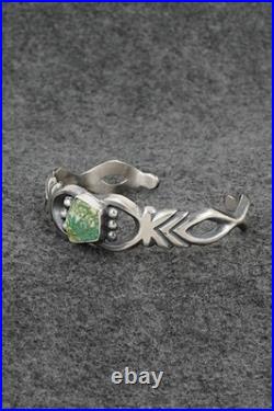 Turquoise & Sterling Silver Bracelet Harrison Bitsue