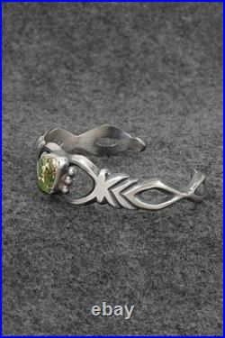 Turquoise & Sterling Silver Bracelet Harrison Bitsue