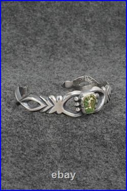 Turquoise & Sterling Silver Bracelet Harrison Bitsue