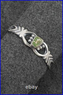 Turquoise & Sterling Silver Bracelet Harrison Bitsue