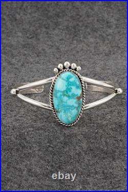 Turquoise & Sterling Silver Bracelet Rena Begay