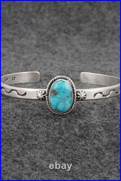 Turquoise & Sterling Silver Bracelet Samuel Yellowhair