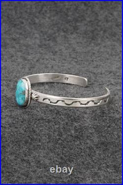 Turquoise & Sterling Silver Bracelet Samuel Yellowhair