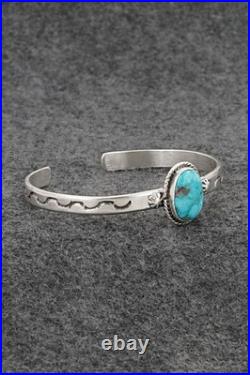 Turquoise & Sterling Silver Bracelet Samuel Yellowhair