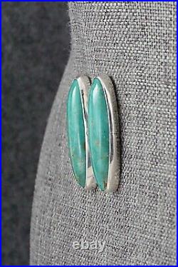 Turquoise & Sterling Silver Earrings Rena Begay