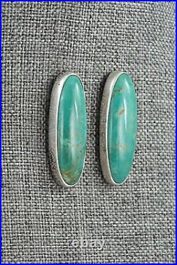 Turquoise & Sterling Silver Earrings Rena Begay