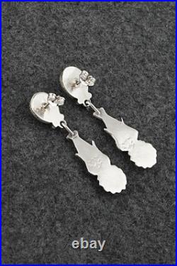 Turquoise & Sterling Silver Earrings Verley Betone
