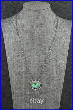 Turquoise & Sterling Silver Necklace Daniel Benally