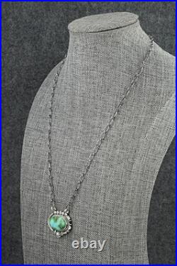 Turquoise & Sterling Silver Necklace Daniel Benally