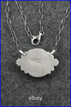 Turquoise & Sterling Silver Necklace Mark Yazzie