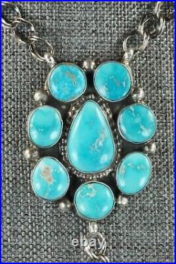 Turquoise & Sterling Silver Necklace Roberta Begay