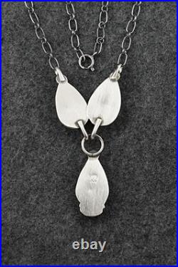 Turquoise & Sterling Silver Necklace Verley Betone