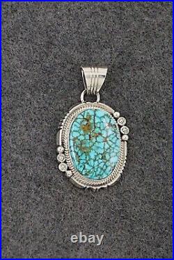 Turquoise & Sterling Silver Pendant Daniel Benally