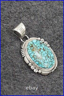 Turquoise & Sterling Silver Pendant Daniel Benally