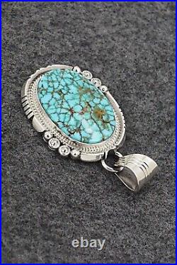 Turquoise & Sterling Silver Pendant Daniel Benally