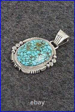 Turquoise & Sterling Silver Pendant Daniel Benally