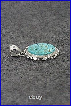 Turquoise & Sterling Silver Pendant Daniel Benally