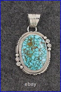 Turquoise & Sterling Silver Pendant Daniel Benally