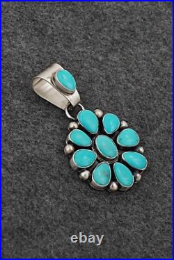 Turquoise & Sterling Silver Pendant Kathleen Livingston
