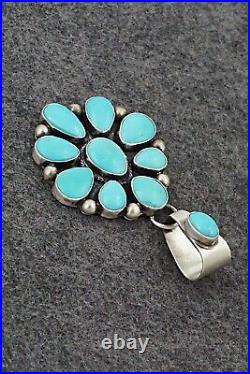 Turquoise & Sterling Silver Pendant Kathleen Livingston