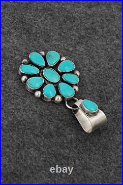Turquoise & Sterling Silver Pendant Kathleen Livingston