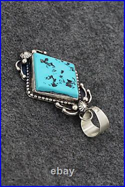 Turquoise & Sterling Silver Pendant Kathleen Livingston