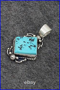 Turquoise & Sterling Silver Pendant Kathleen Livingston