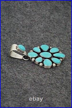 Turquoise & Sterling Silver Pendant Kathleen Livingston