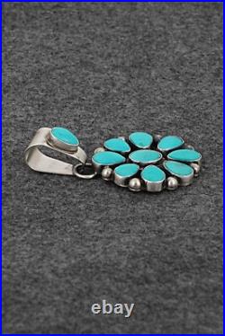 Turquoise & Sterling Silver Pendant Kathleen Livingston