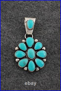 Turquoise & Sterling Silver Pendant Kathleen Livingston