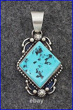 Turquoise & Sterling Silver Pendant Kathleen Livingston