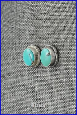 Turquoise & Sterling Silver Pendant and Earrings Set Darrin Livingston