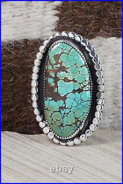 Turquoise & Sterling Silver Ring Priscilla Reeder Size 9.5