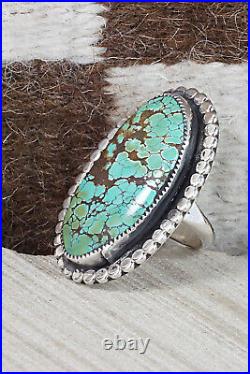 Turquoise & Sterling Silver Ring Priscilla Reeder Size 9.5