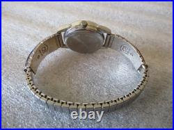 Vintage Cb Charlie Bowie Navajo Sterling Silver Watch Opal/onyx/blue Papis Inlay