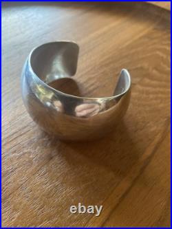 Vintage Navajo J. Wright Sterling Silver CuffThick 1.5Hefty 54 GramsGorgeous