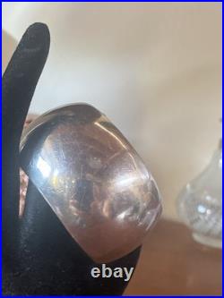 Vintage Navajo J. Wright Sterling Silver CuffThick 1.5Hefty 54 GramsGorgeous