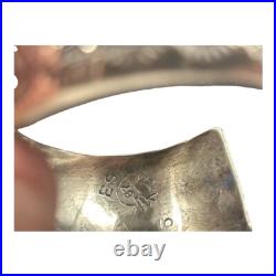 Vintage Navajo Sterling Silver Hand Stamped Bracelet Vintage Navajo Sterling Silver Hand Stamped Bracelet