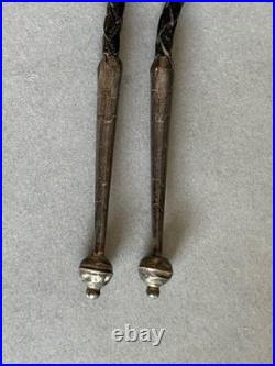 Vintage Navajo Sterling Silver Hunter Bolo Tie