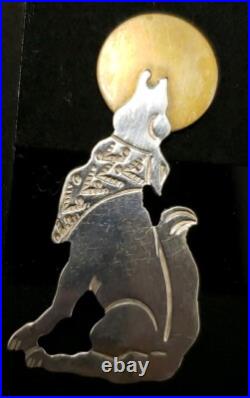 Vintage Navajo Sterling Silver Stud Earrings