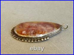Vintage Navajo Sterling Silver and Noreena Jasper Pendant