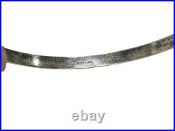 Vintage Navajo sterling silver stacker bracelets