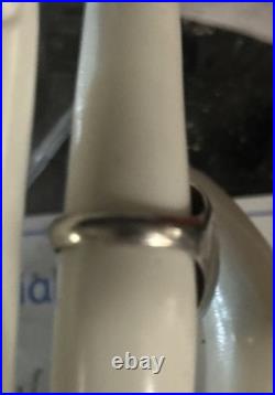 Vintage Zuni Ring of Inlay Turquoise Mother of Pearl Size 6.5 good luck
